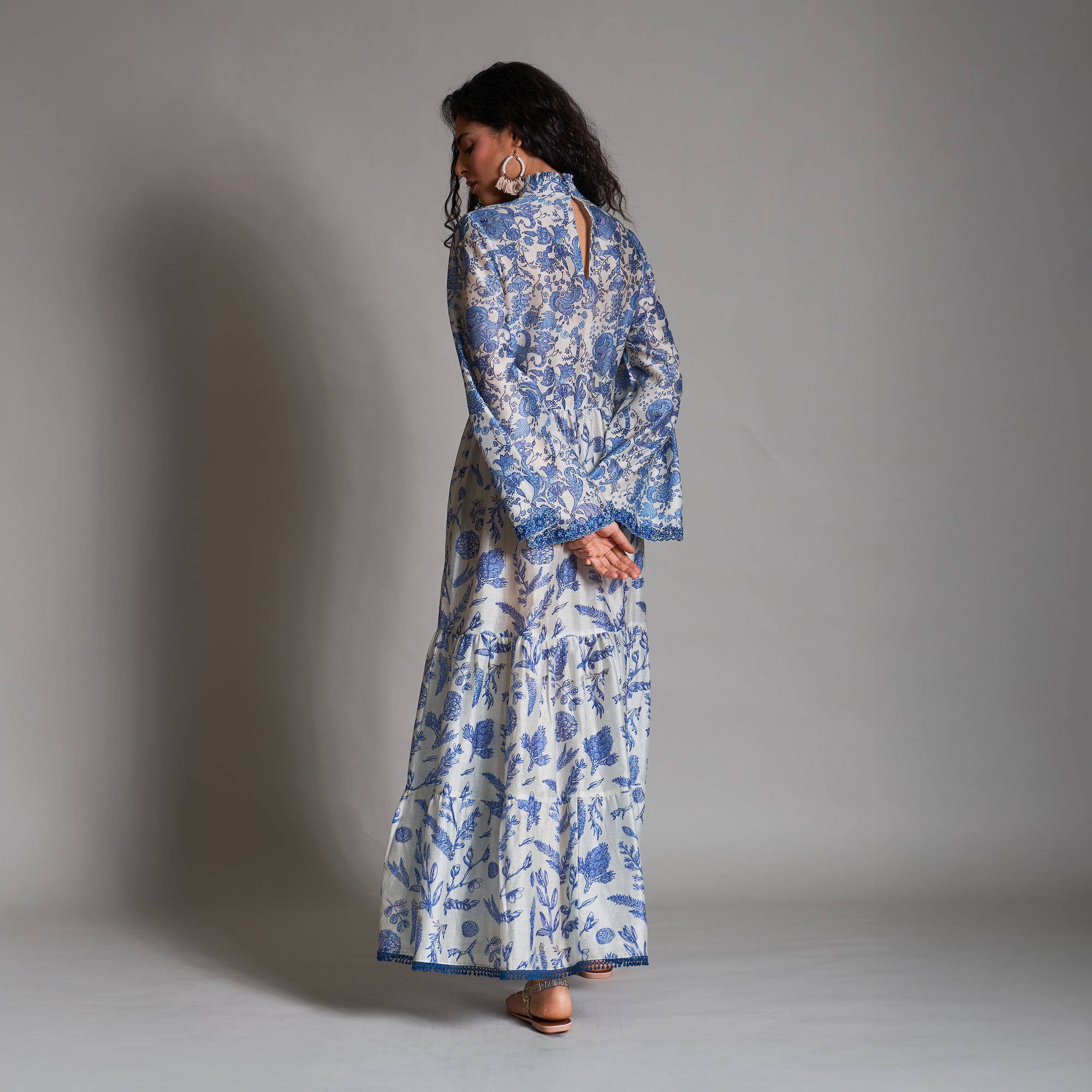 Amber Poetess Tiered Dress