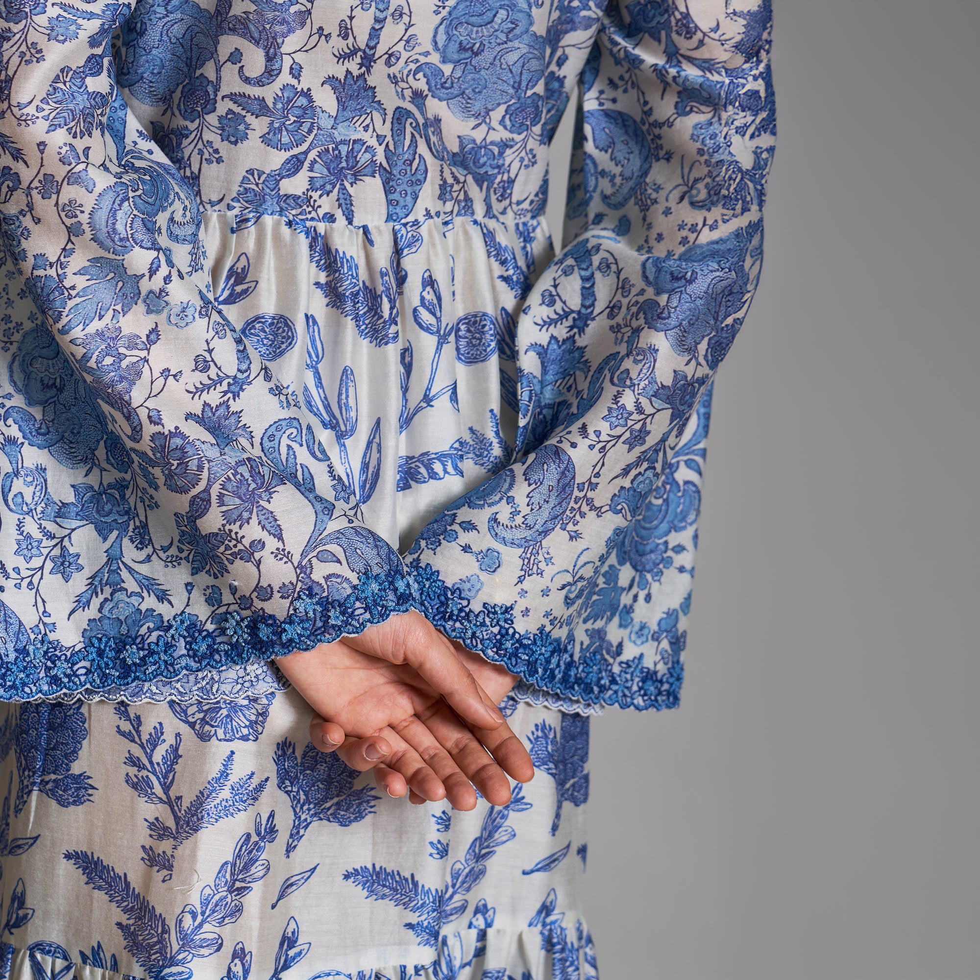 Amber Poetess Tiered Dress