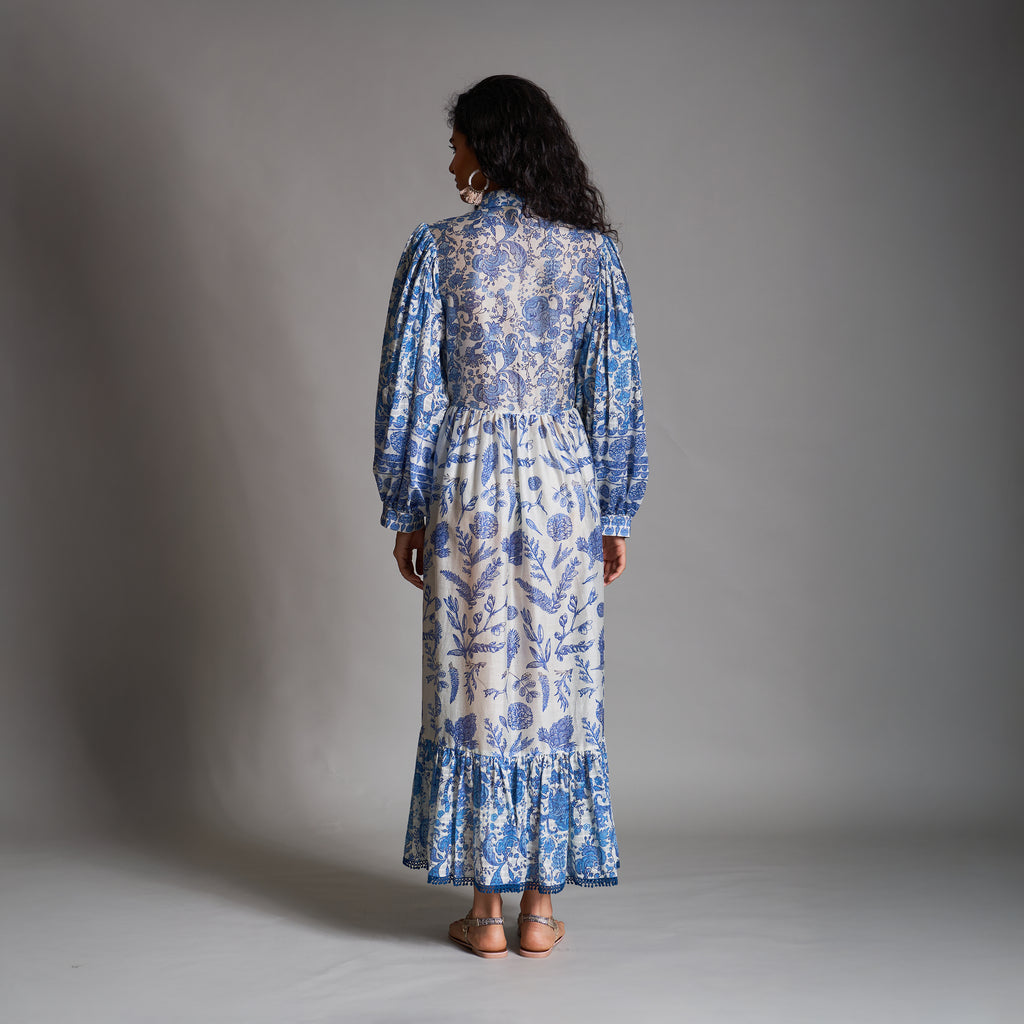 Zenobia Boyfriend Tiered Dress