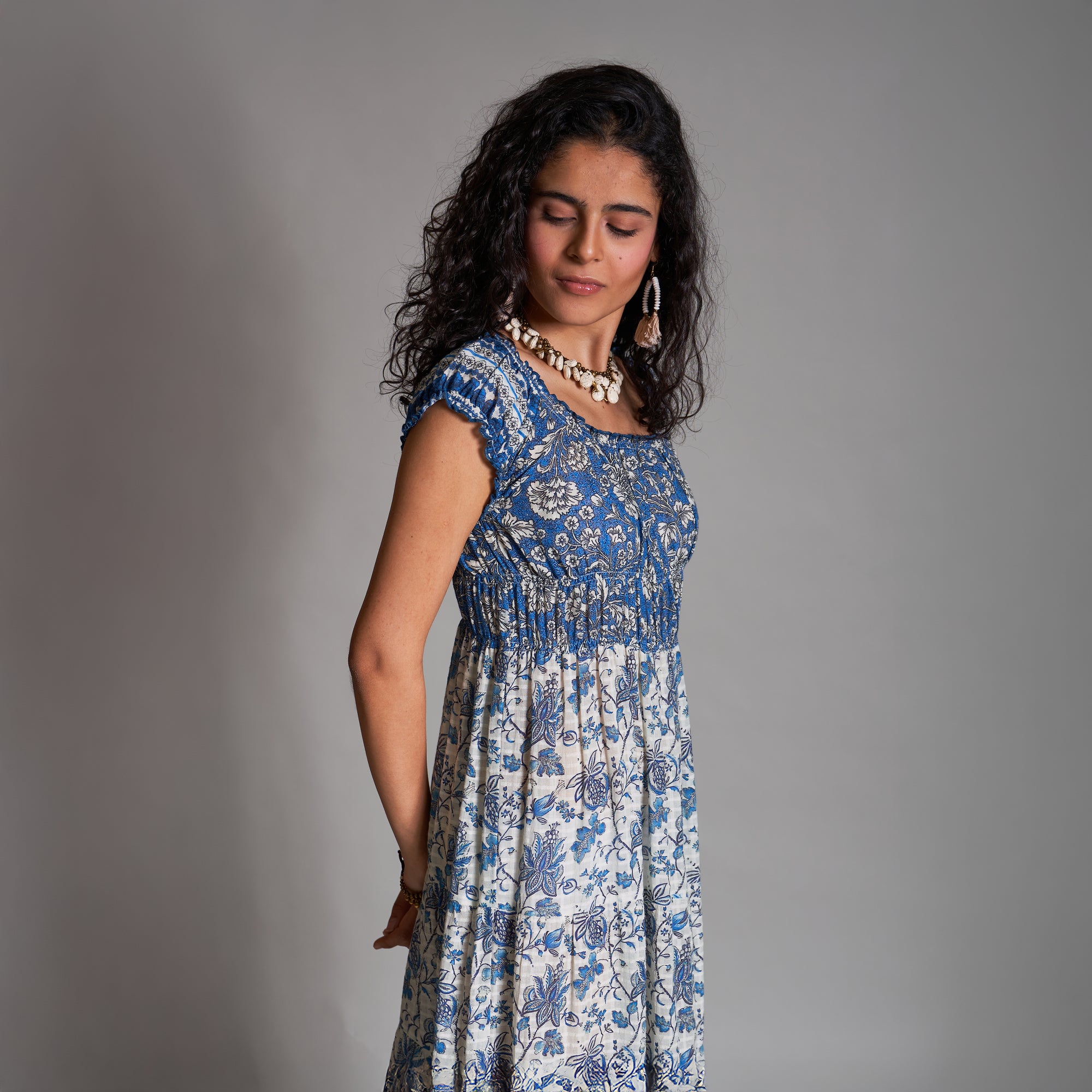 Gia Peasant Tiered Dress