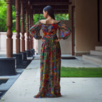 Meera Off-Shoulder Peasant Dress