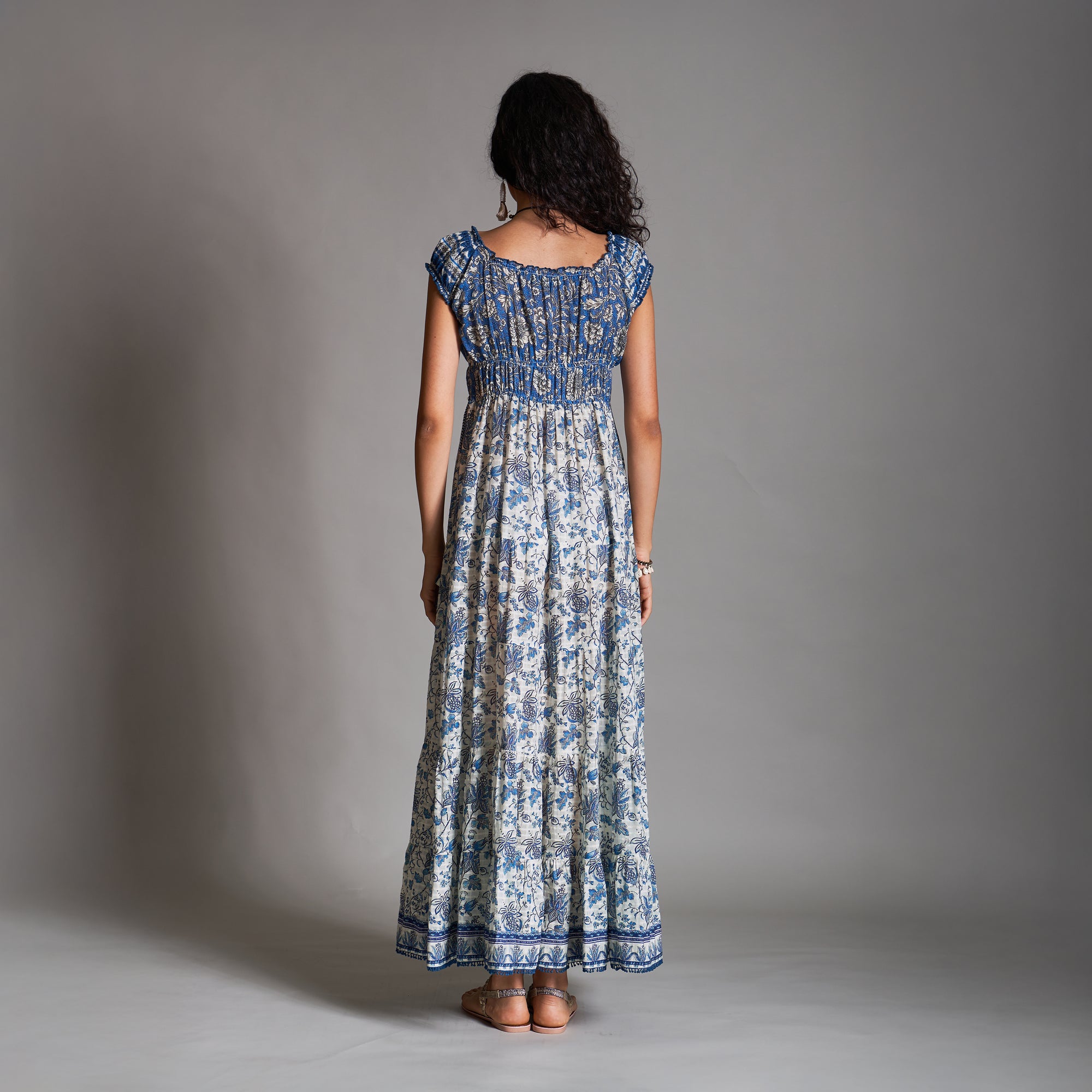 Gia Peasant Tiered Dress