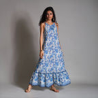 Diya Cutaway Tiered Dress