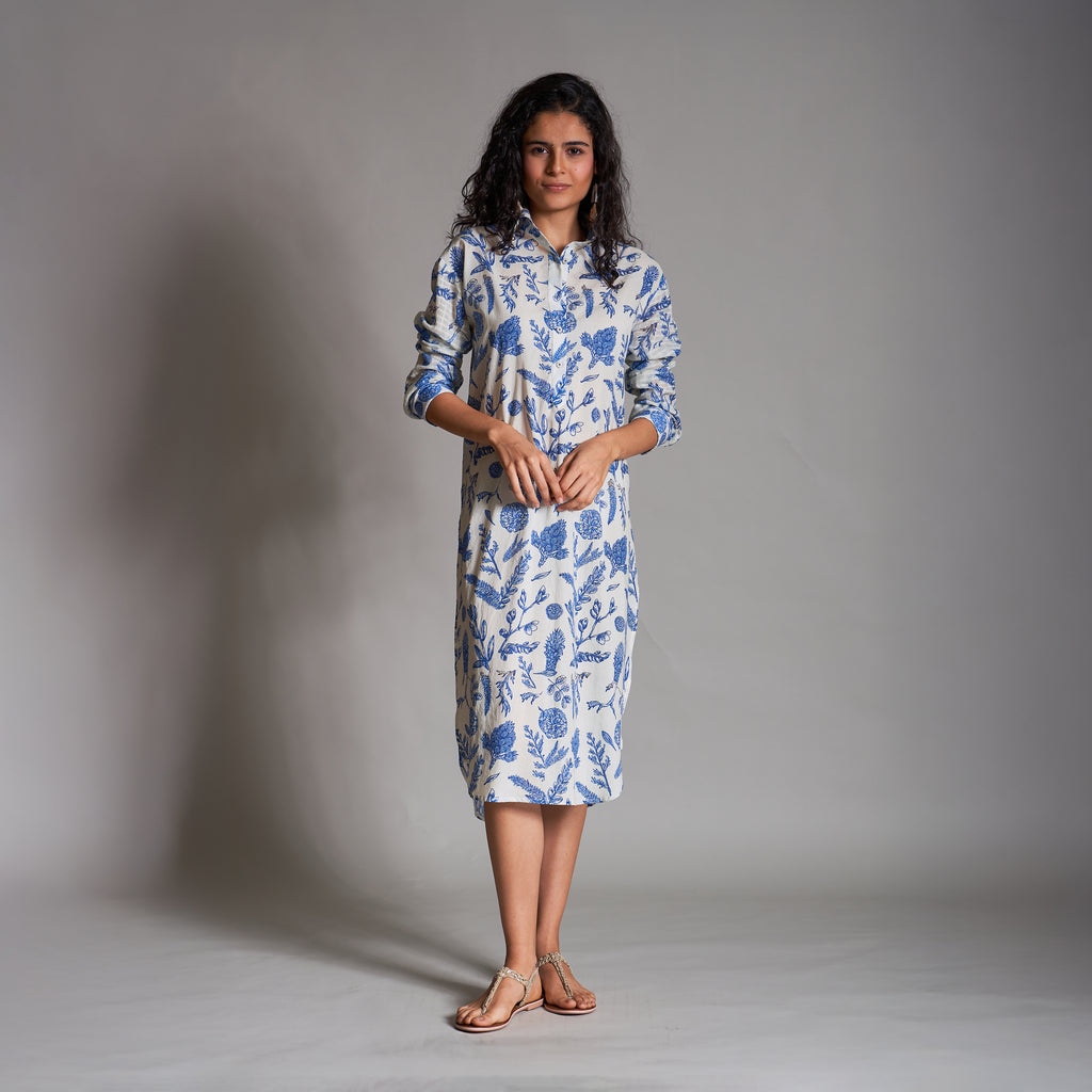 Misha Button Down Shirt Dress