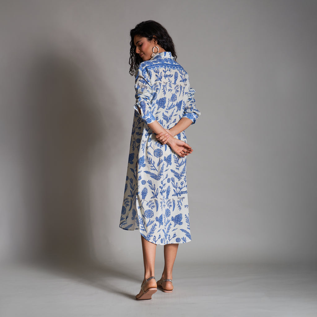 Misha Button Down Shirt Dress