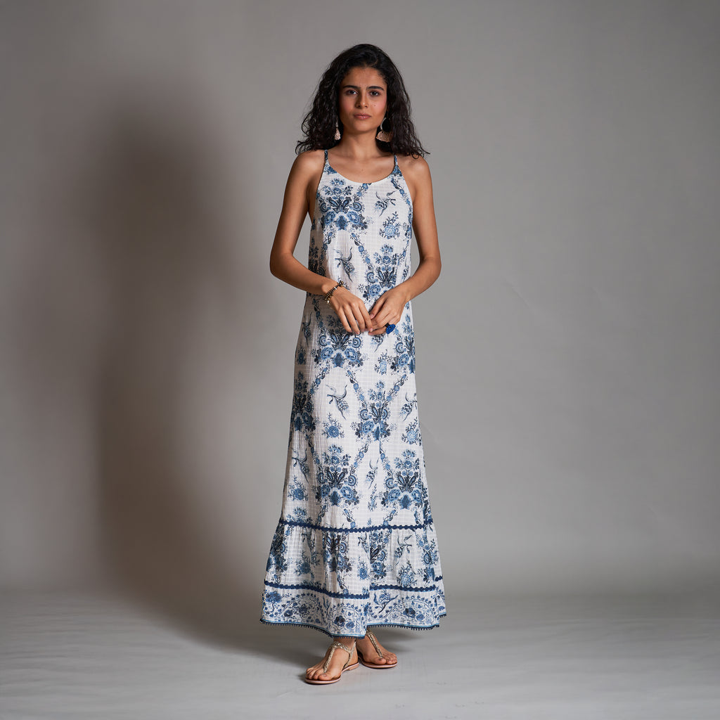 Shyla Cutaway Tiered Dress