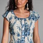 Mia Peasant Tiered Dress