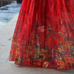 Aahana Peasant Dress