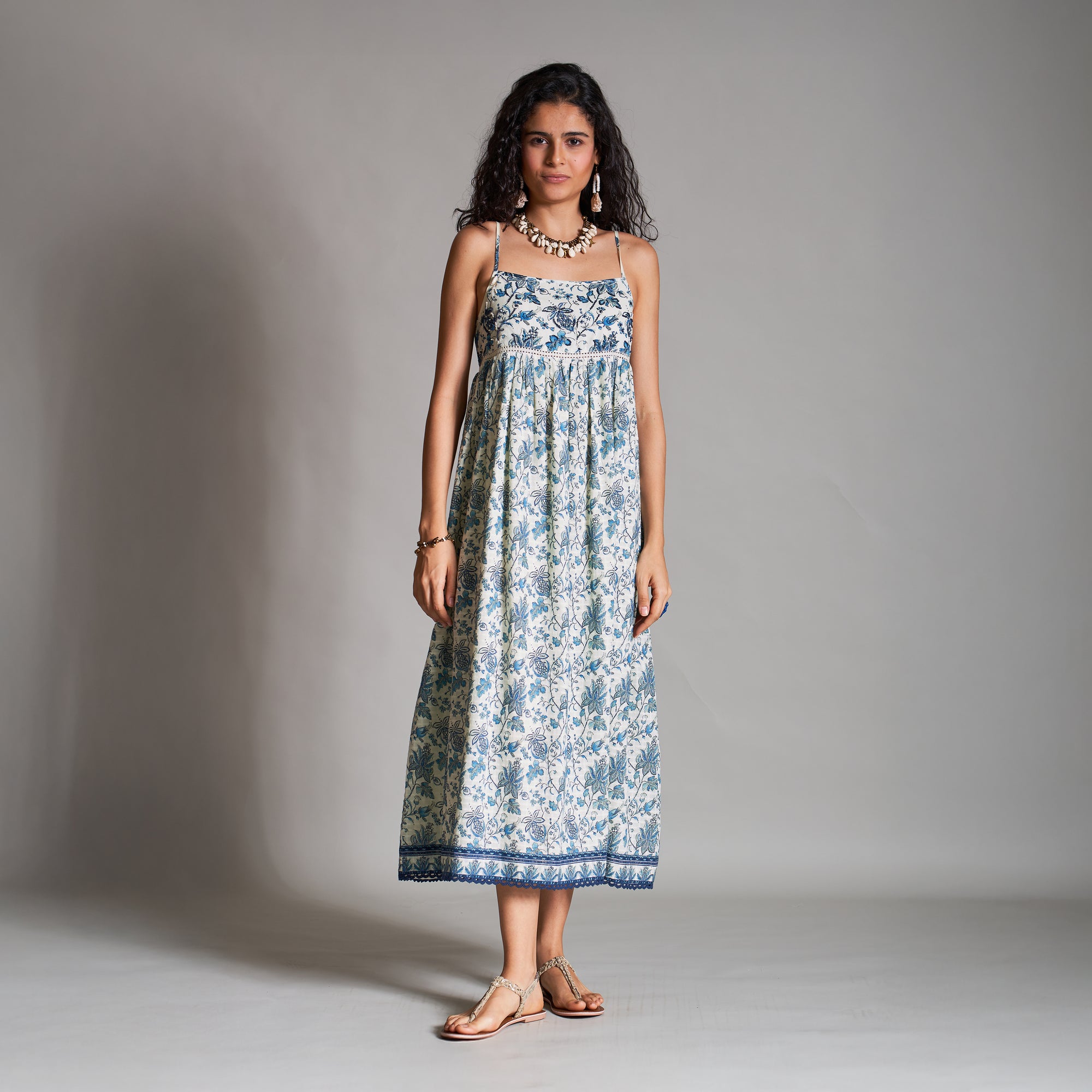 Allison Pinafore Dress