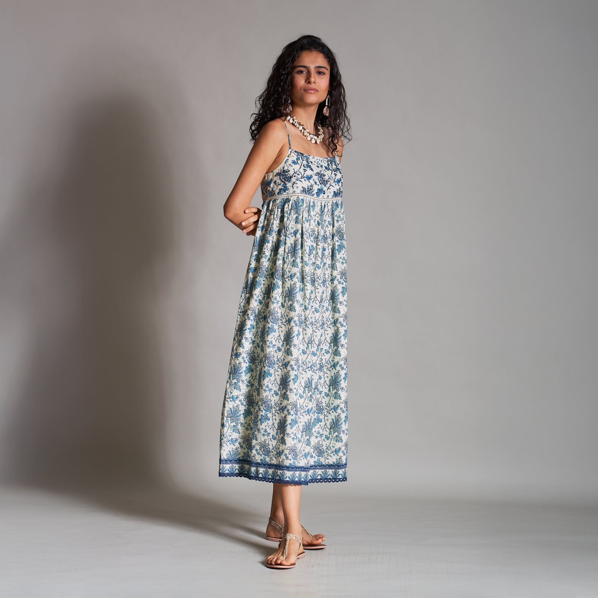 Allison Pinafore Dress