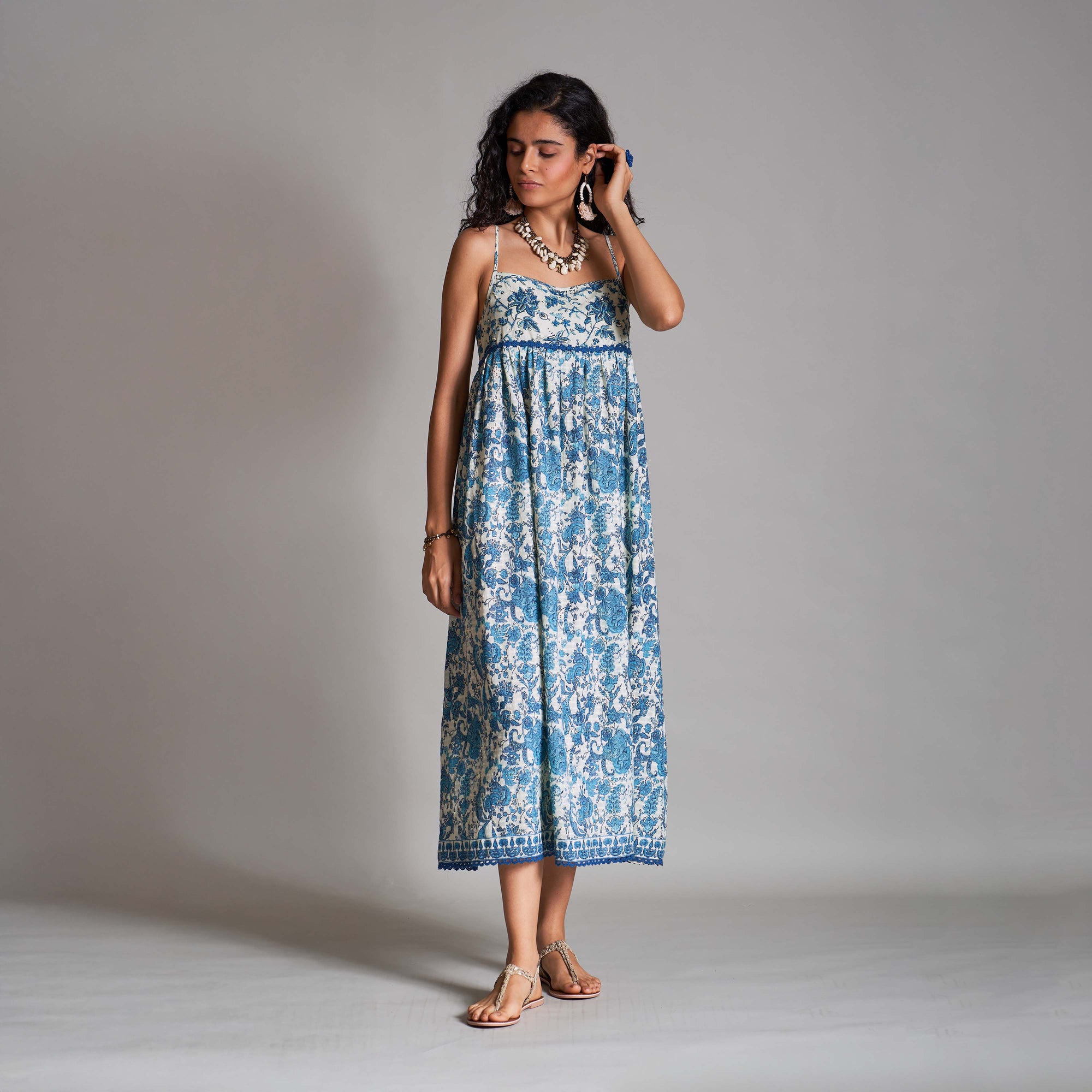 Bella Pinafore Dress