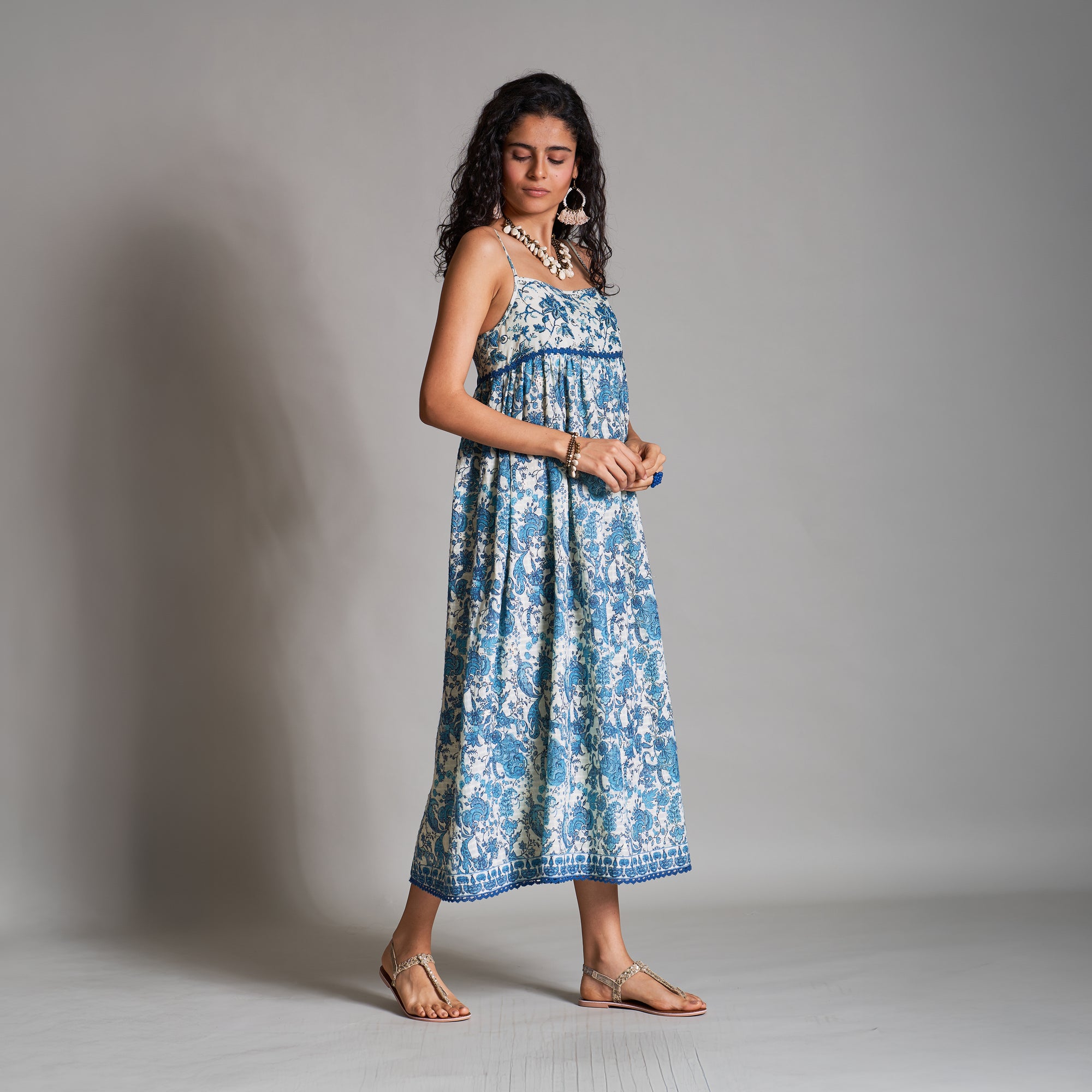 Bella Pinafore Dress