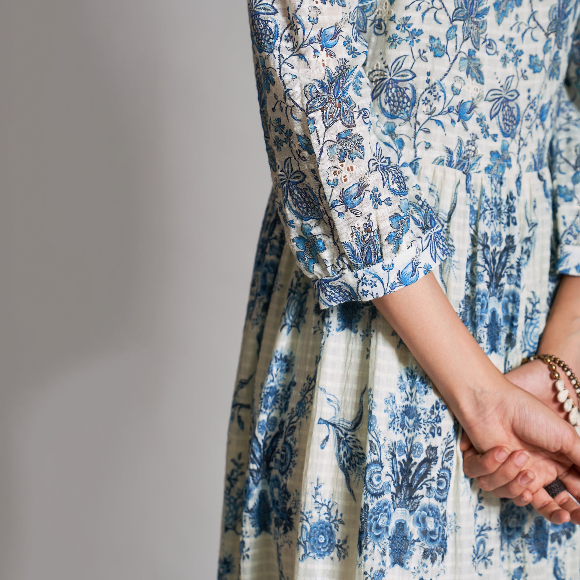 Alice Button Down Tiered Dress