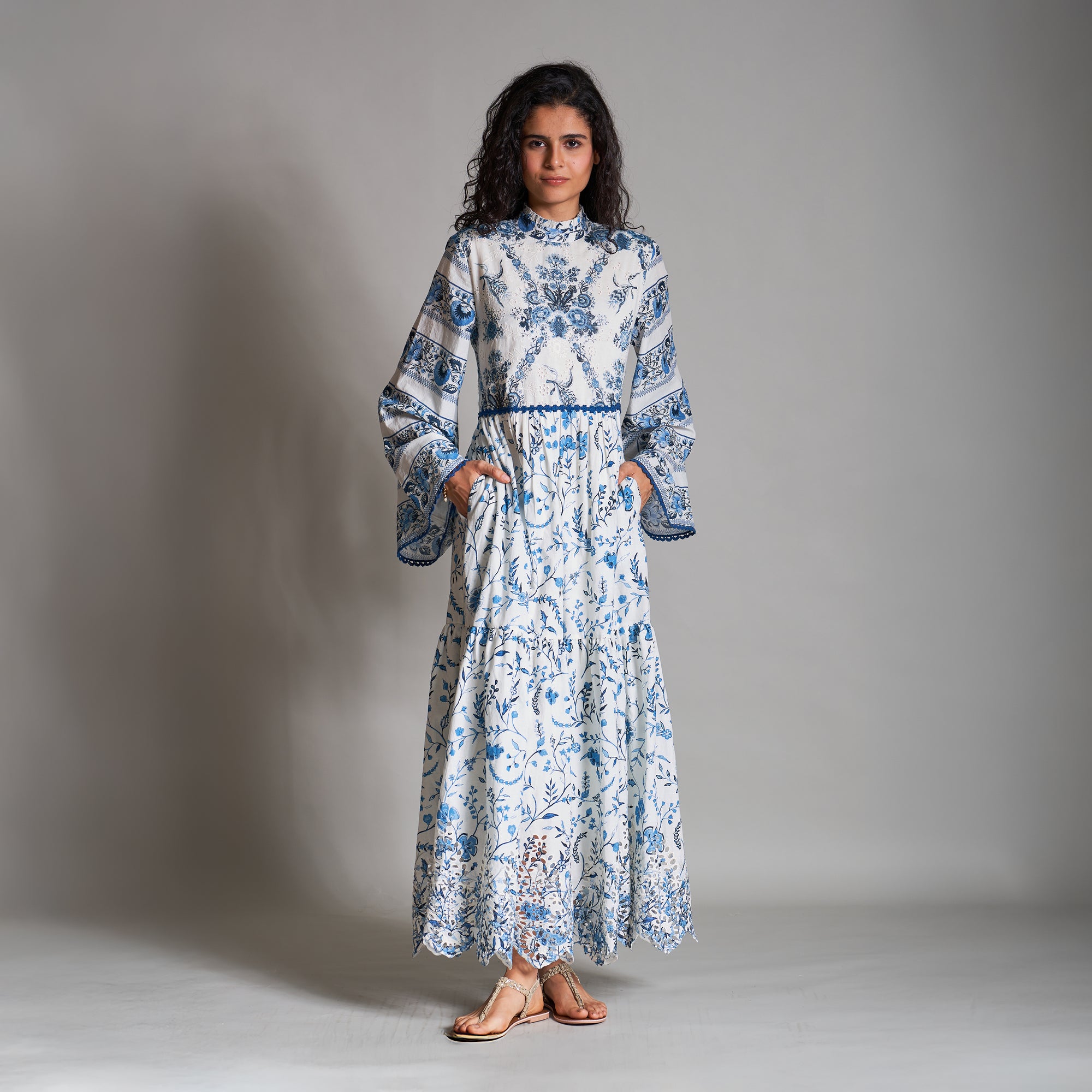 Vanessa Poetess Tiered Dress