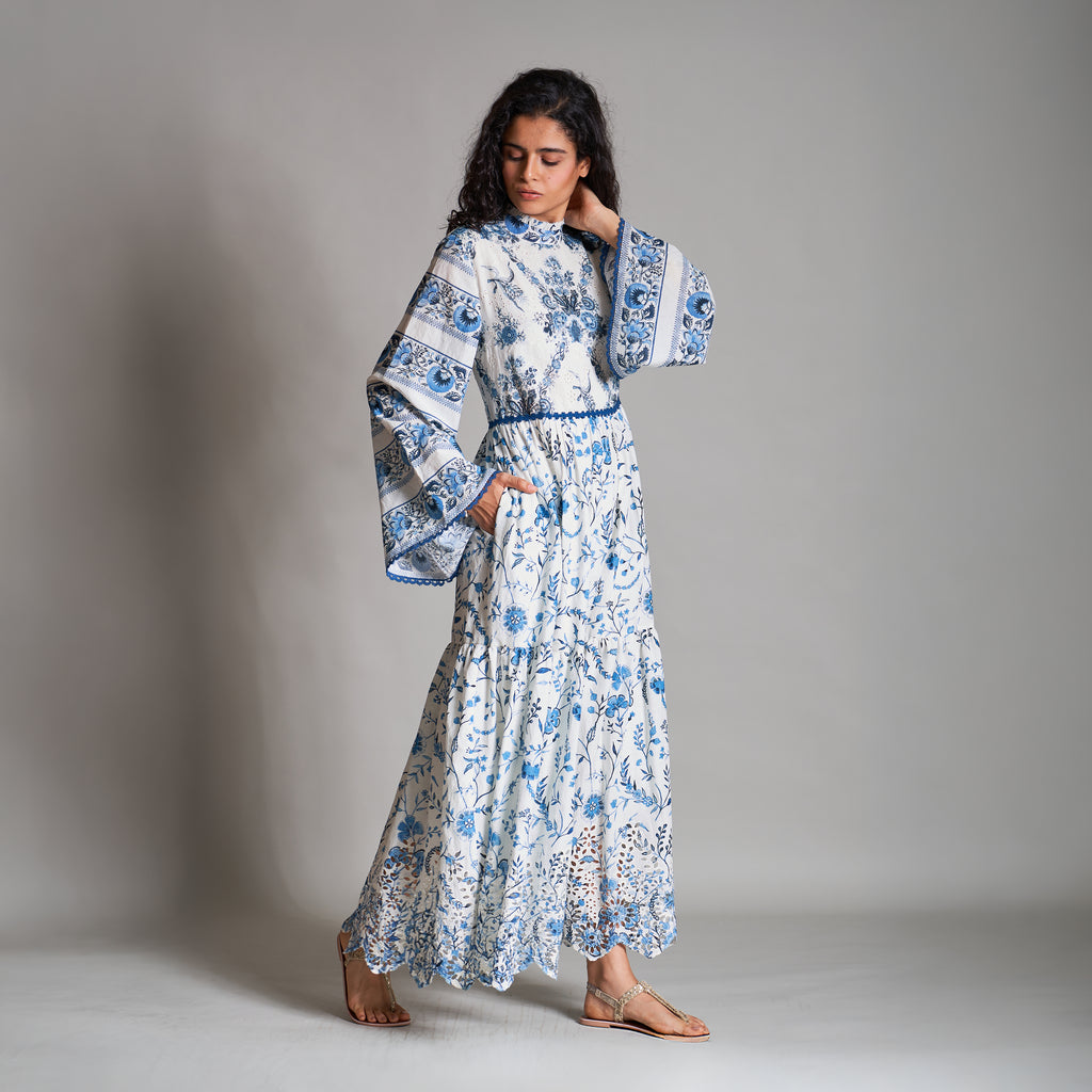 Vanessa Poetess Tiered Dress