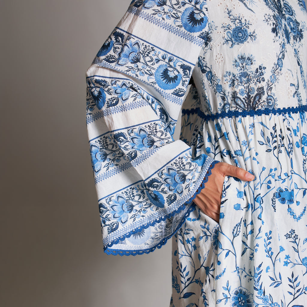 Vanessa Poetess Tiered Dress