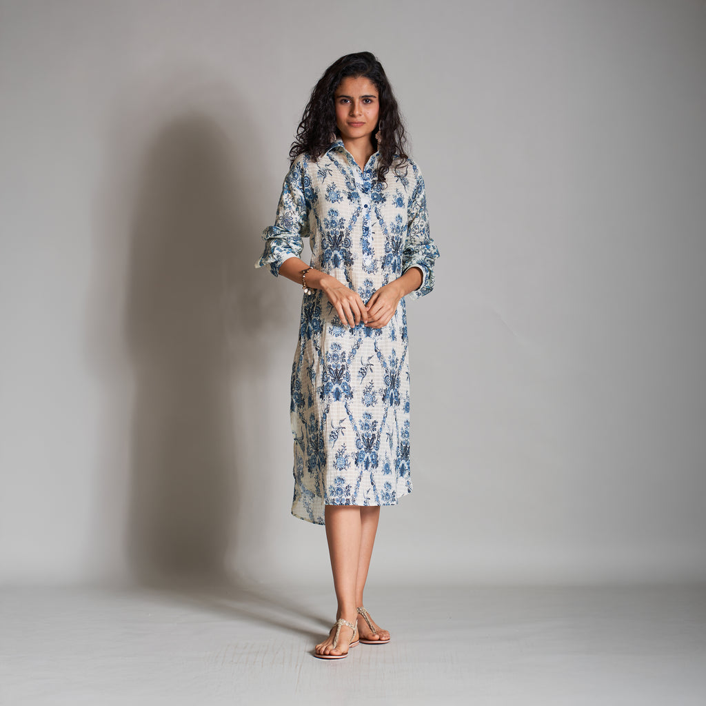 Madison Button Down Shirt Dress