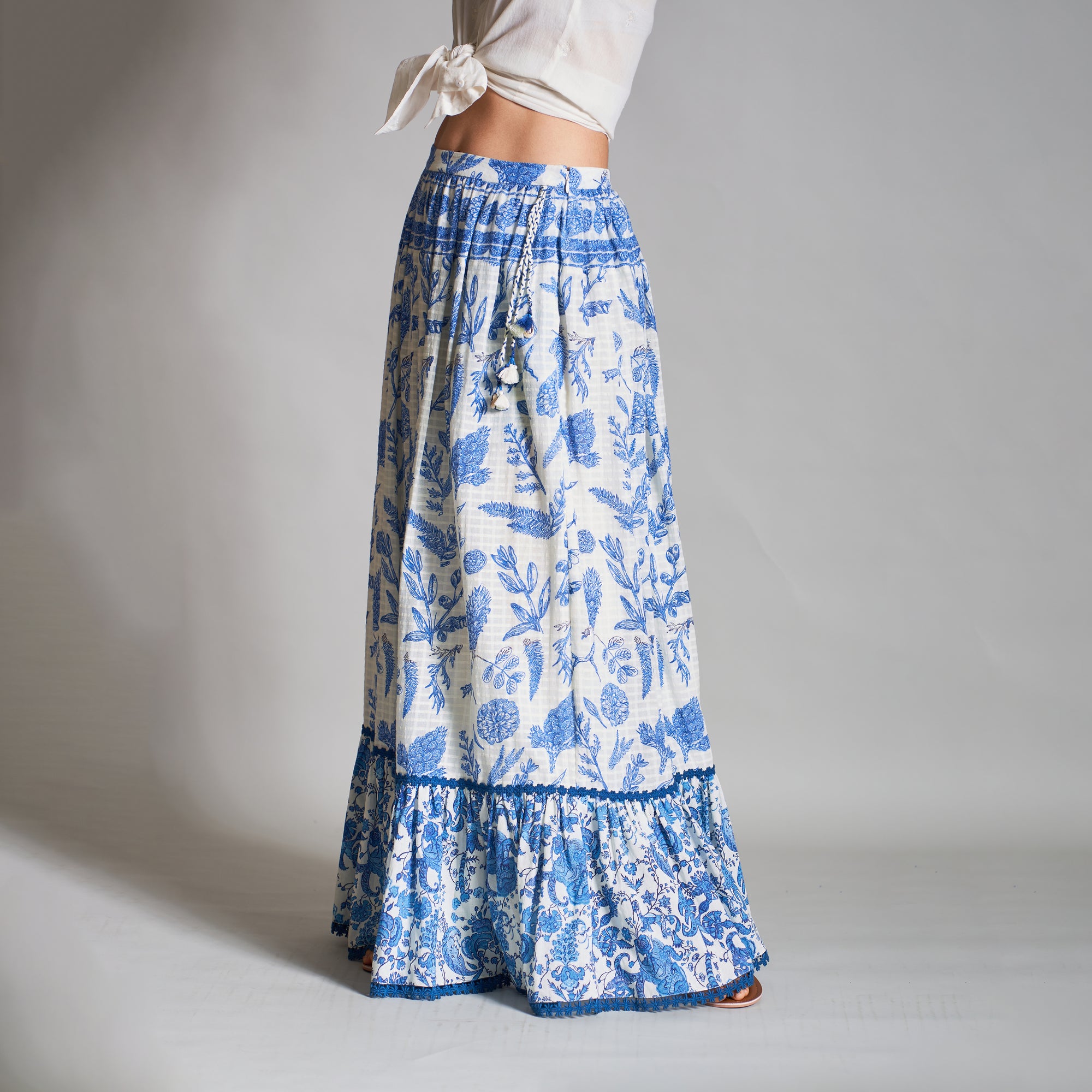 Pieper Tiered Maxi Skirt