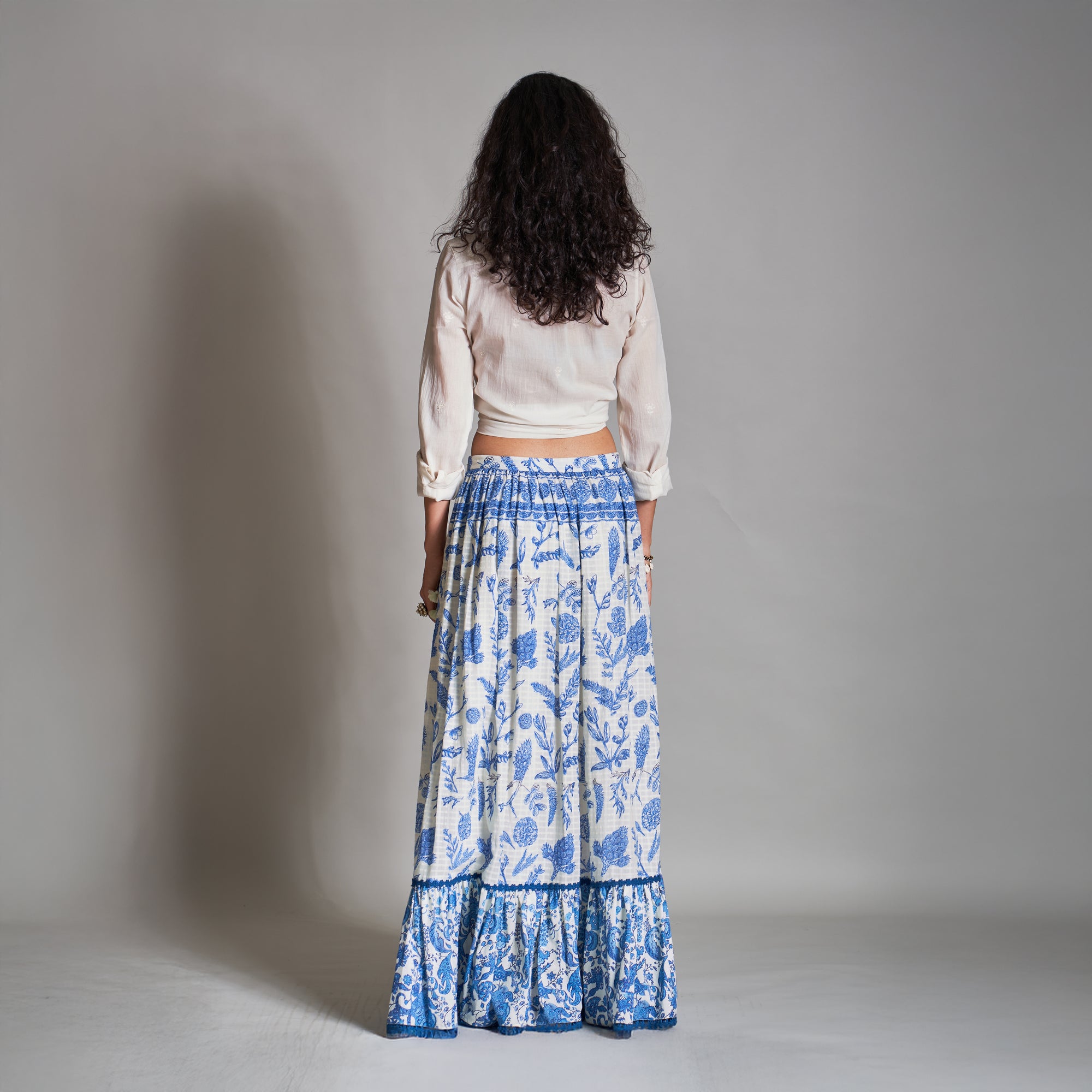 Pieper Tiered Maxi Skirt