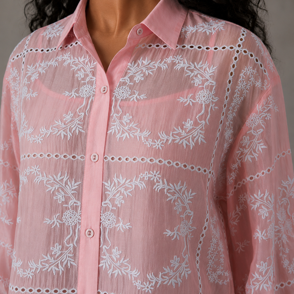Latika Front Open Tunic