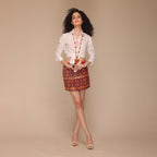 Rosalina Sequined Short Skirt