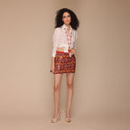 Rosalina Sequined Short Skirt