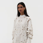 Aaliyah Cutwork Embroidered Dress
