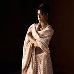 Ahliya Chikankari Blush Pink Lehanga