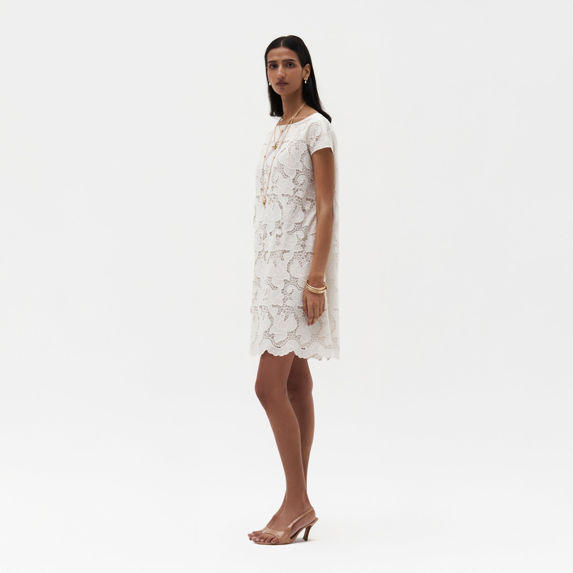 Léa Cutwork Dress