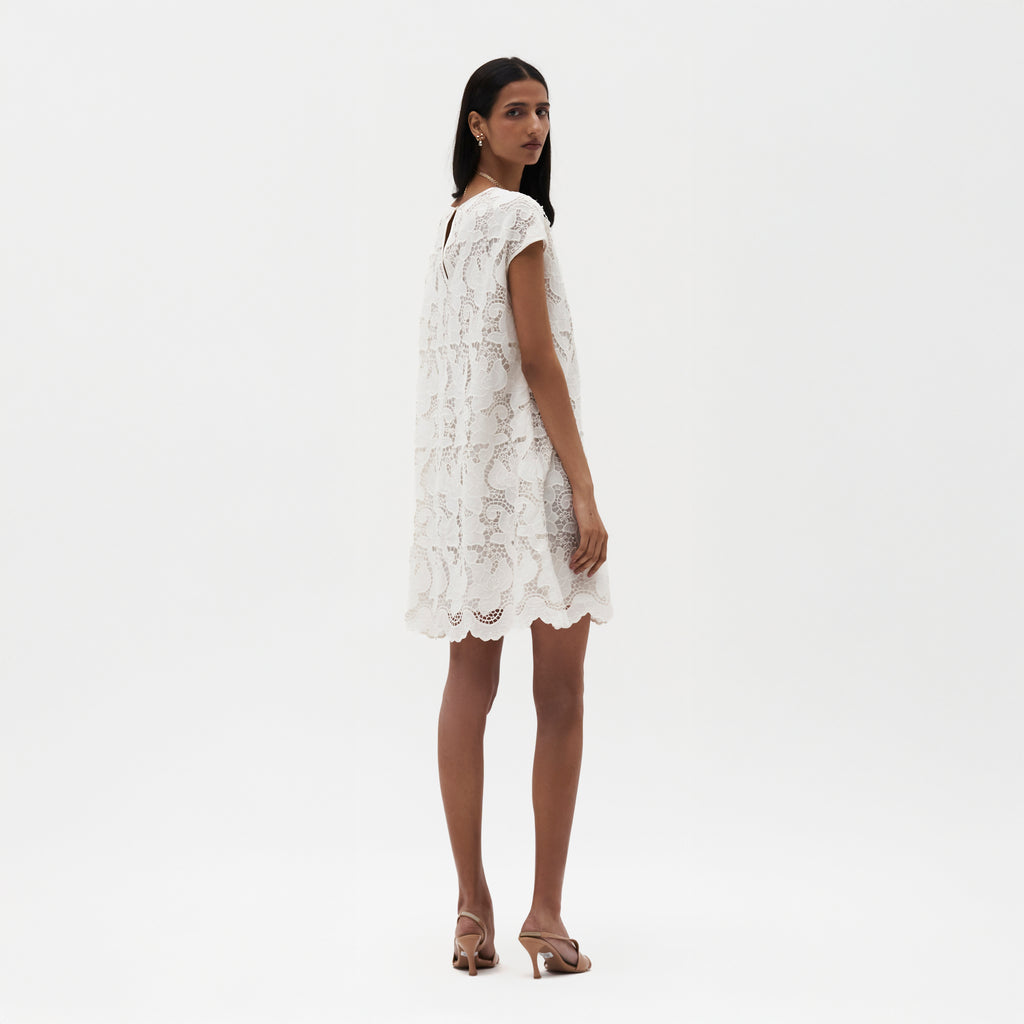 Léa Cutwork Dress