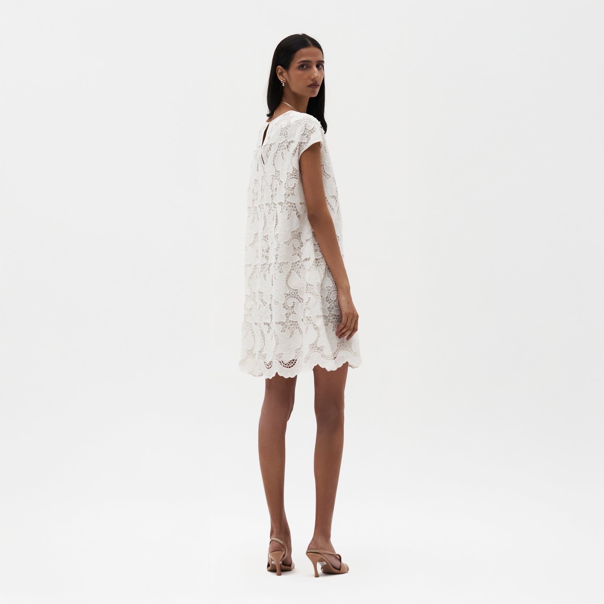 Léa Cutwork Dress
