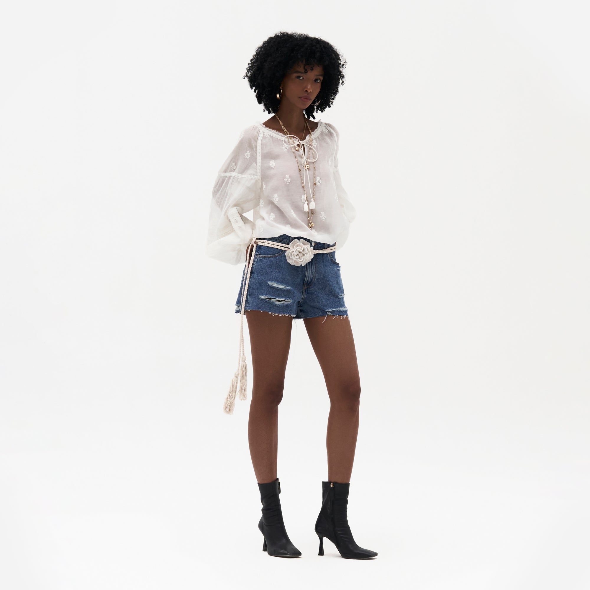 Nama Chikankari Poetess Blouse
