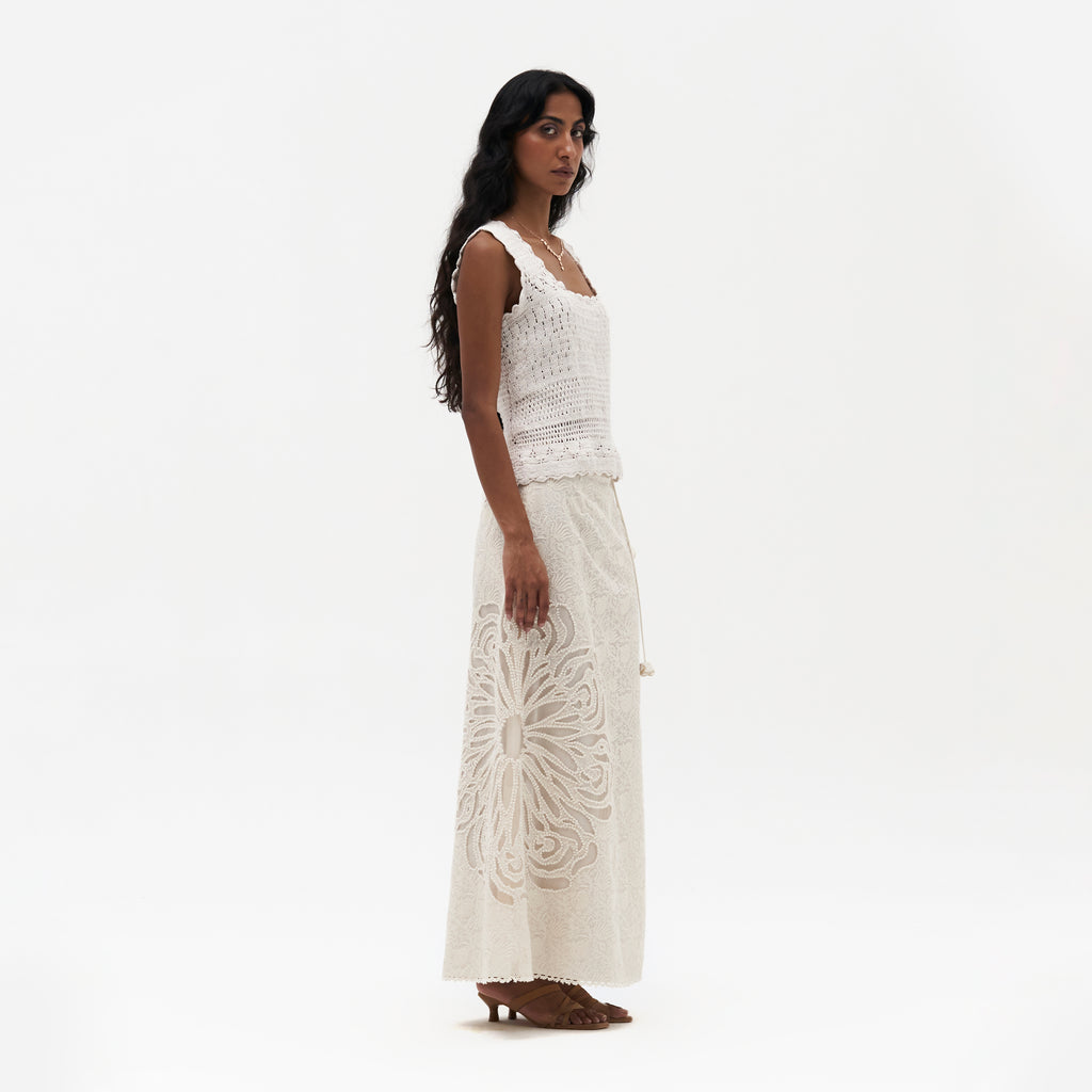 Keira Crochet Tank
