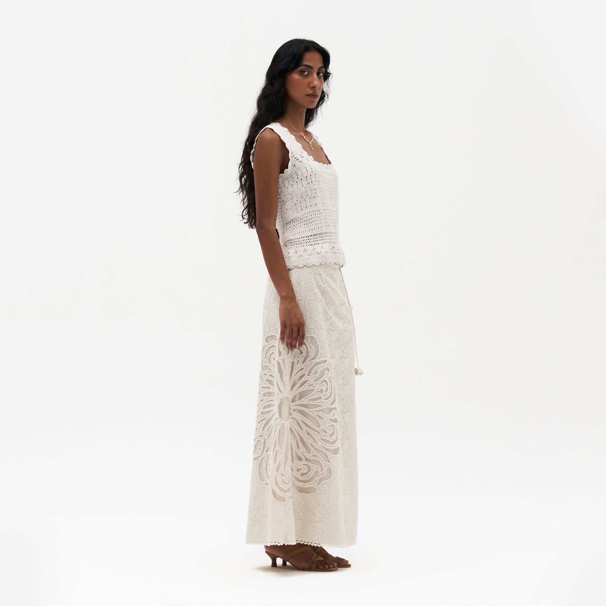Keira Crochet Tank