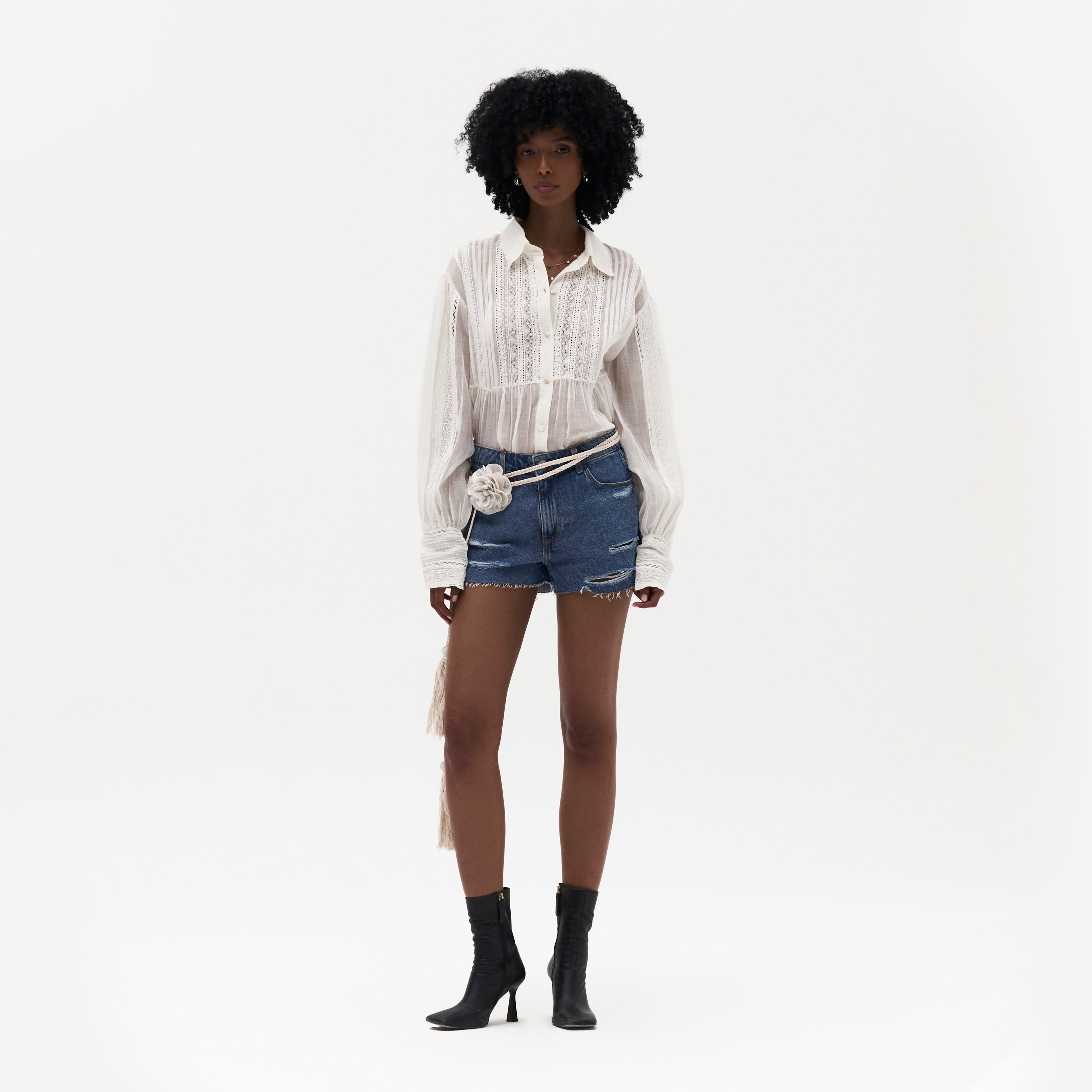 Brigitte Chikankari Shirt