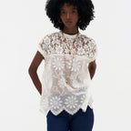 Simone Embroidered Top