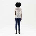 Simone Embroidered Top