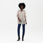 Embroidered Cutwork Shirt