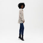 Embroidered Cutwork Shirt