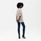 Embroidered Cutwork Shirt