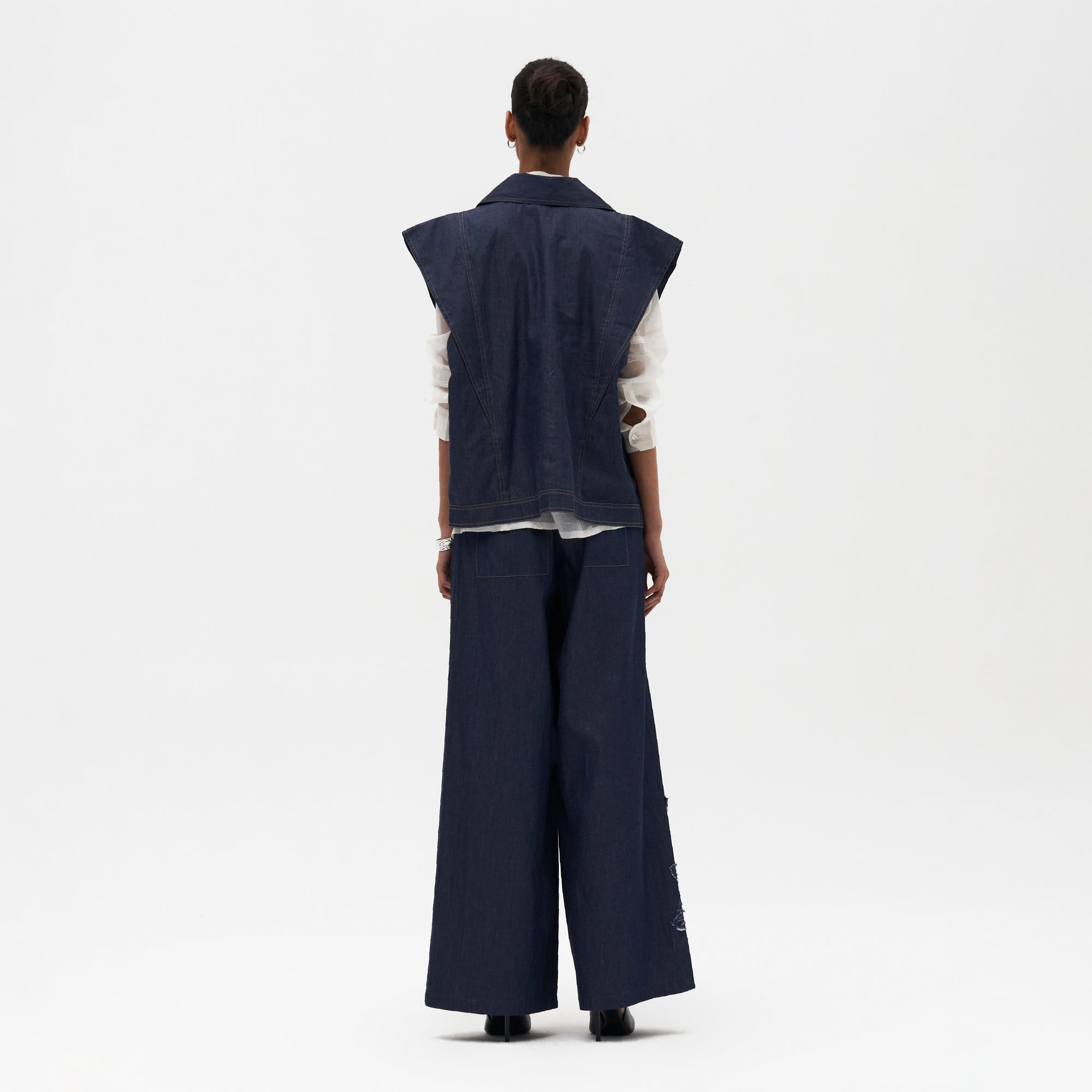 Viola Embroidered Vest