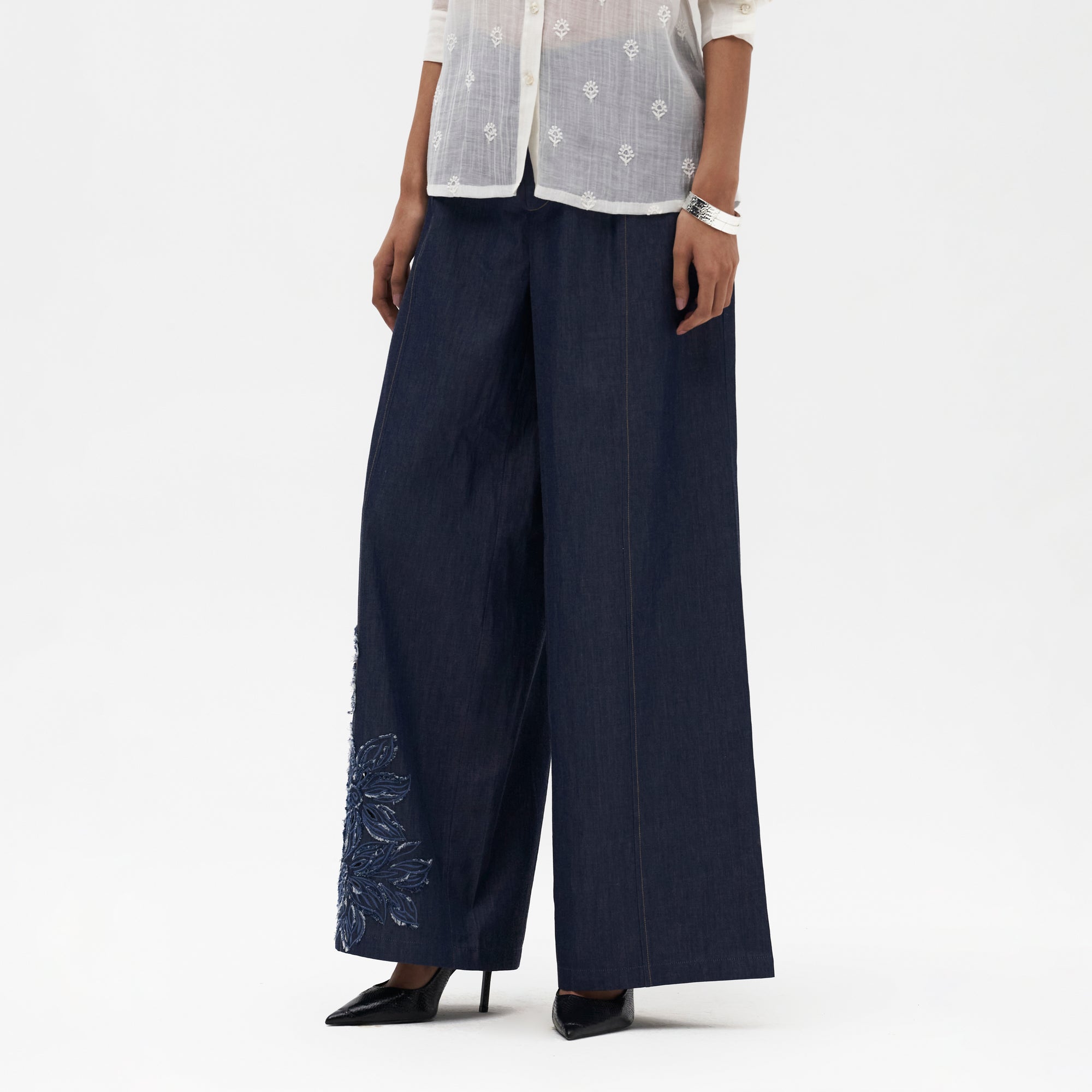 Anaïs Embroidered Pant