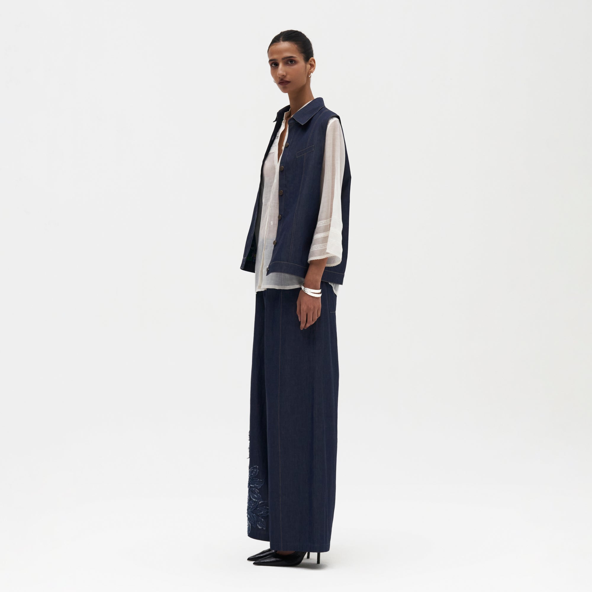 Anaïs Embroidered Pant