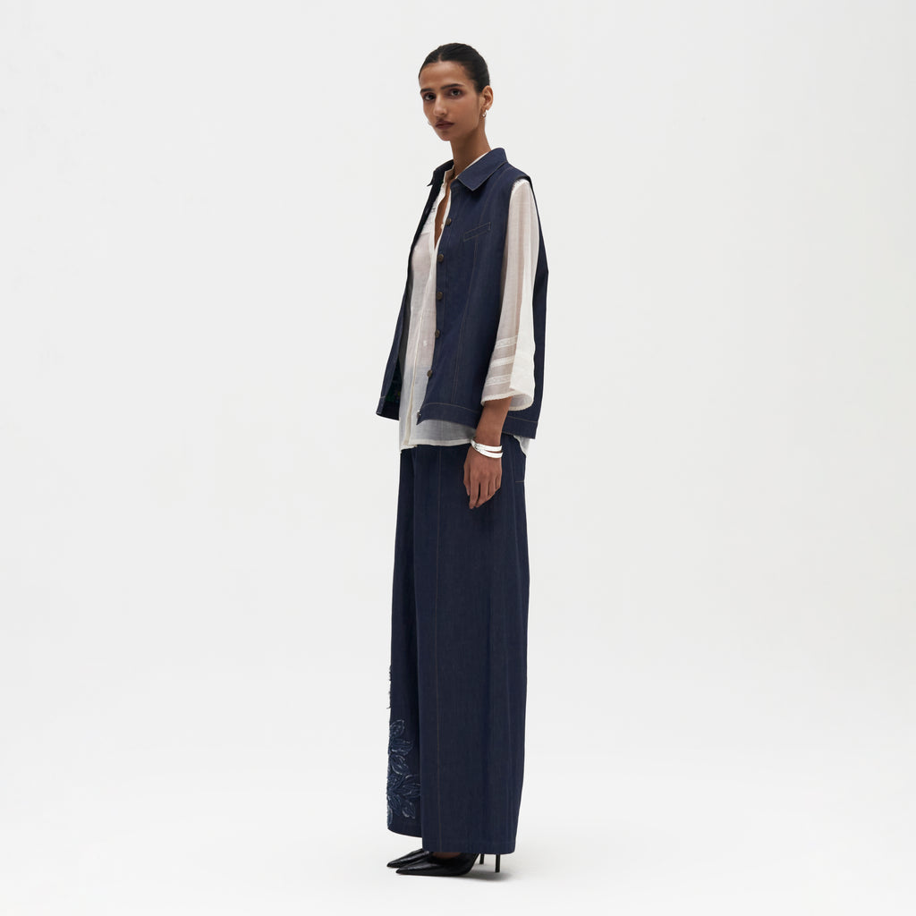 Verity Embroidered Vest