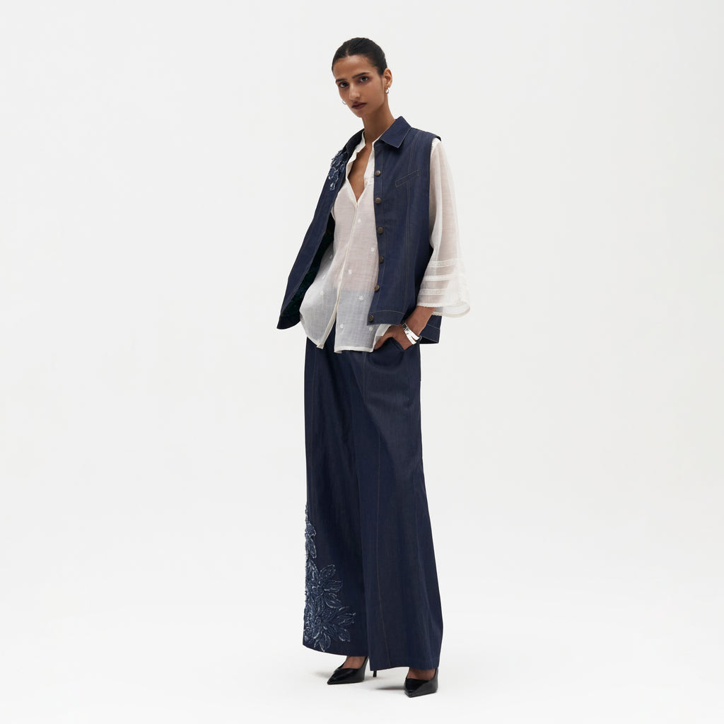 Verity Embroidered Vest
