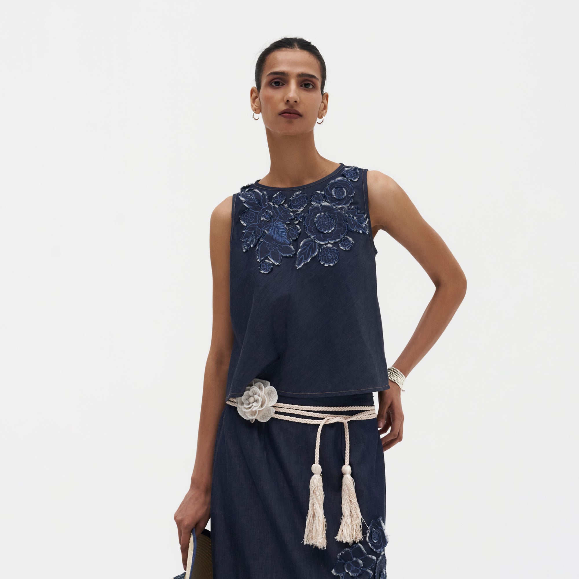 Jia Peplum Top