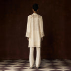 Sakini Chikankari Ivory Boot Leg Pant