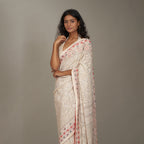 Aadhya Chikan Embroidered Saree