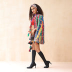 Fizza Embroidered Cape