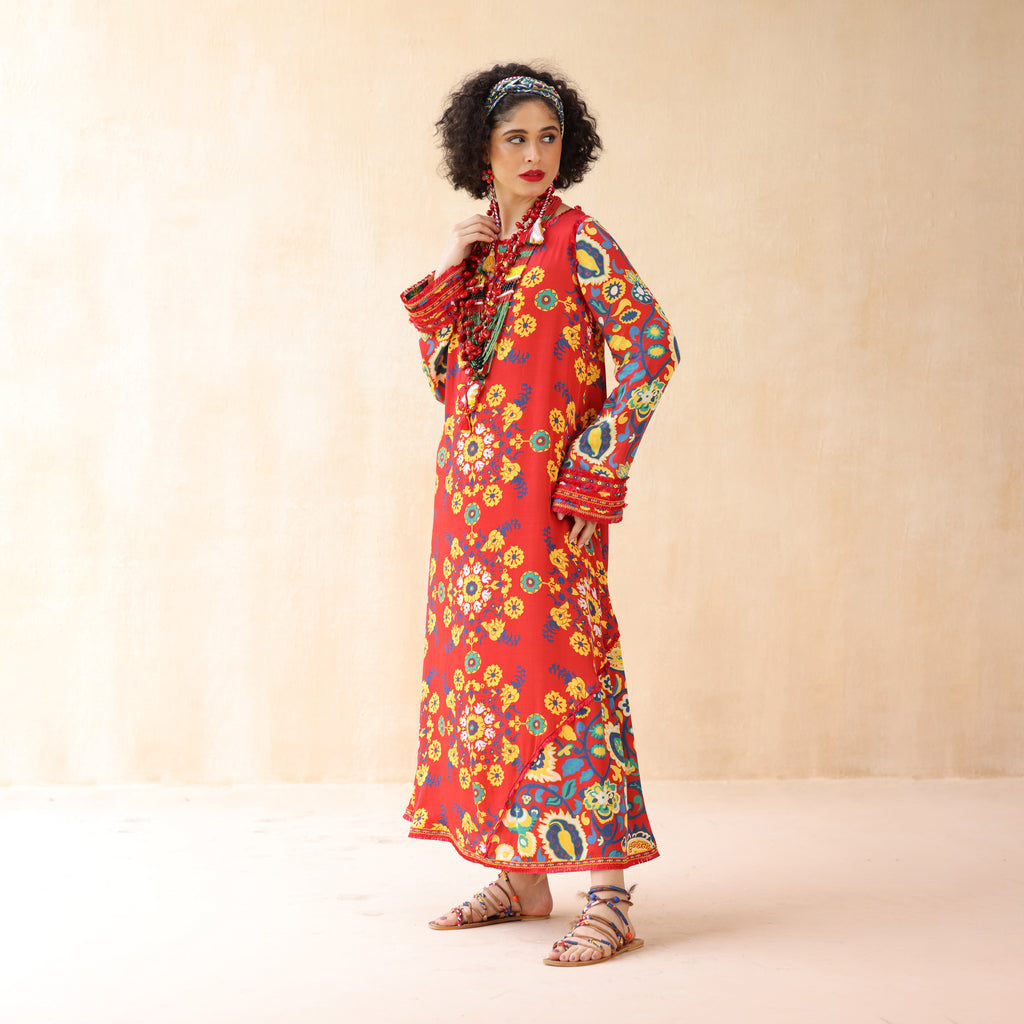 Uzma Kaftan Dress